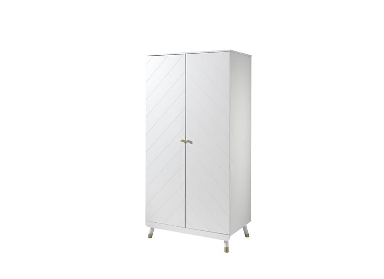 Billy White Two Door Wardrobe