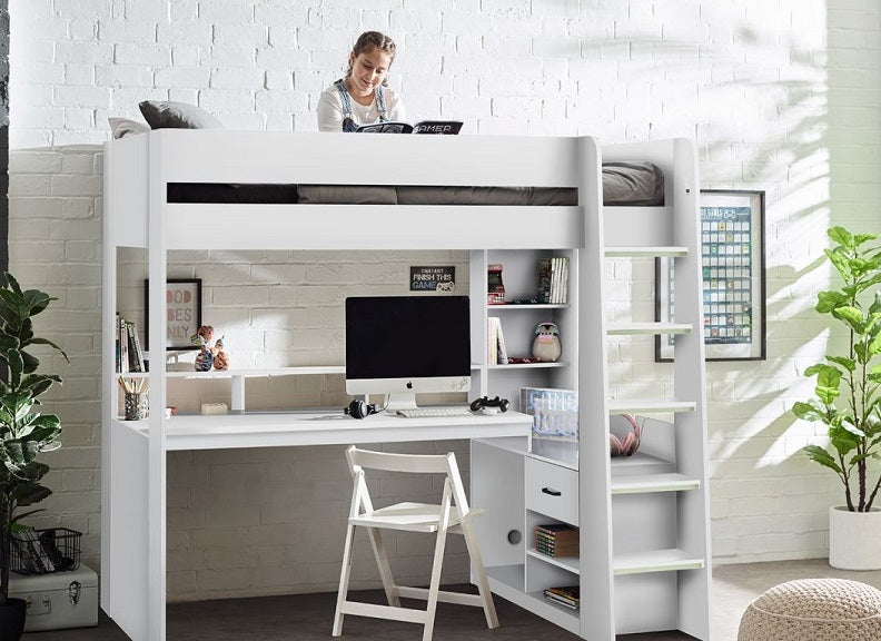 Blaze White Sleeper - room