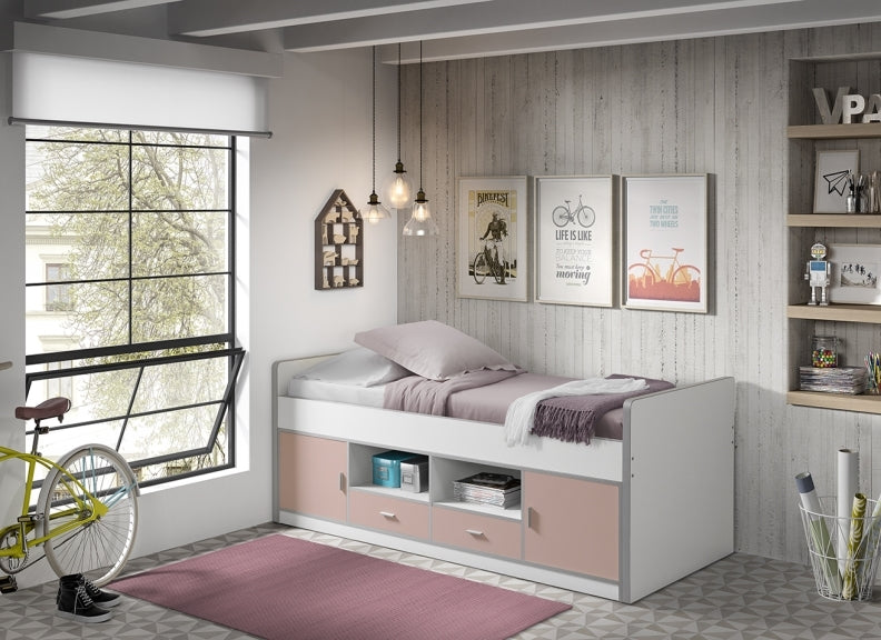 Bonny Light Pink Cabin Bed Room