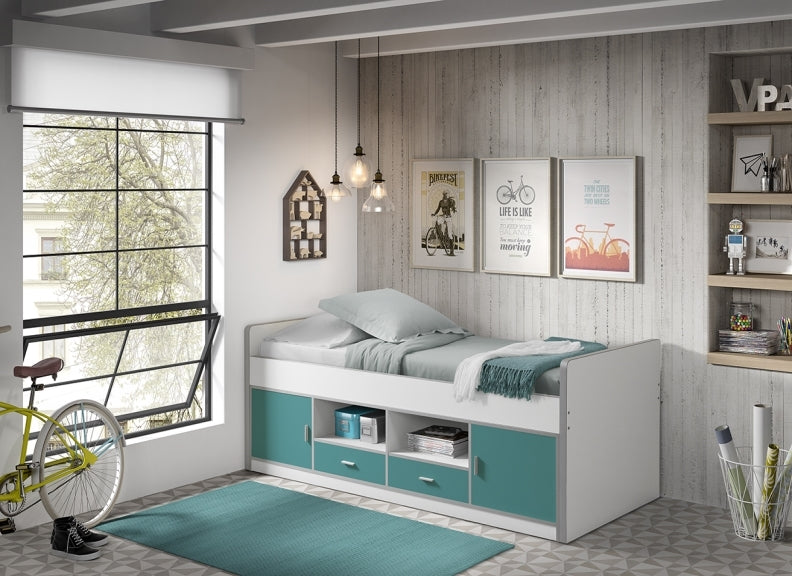 Bonny Turquoise Cabin Bed Room