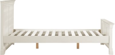 BORDEAUX 5' HIGH END BED - IVORY