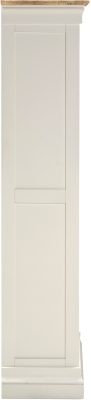 BORDEAUX BOOKCASE - IVORY/OAK