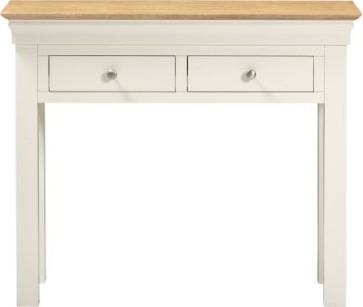 BORDEAUX CONSOLE TABLE - IVORY/OAK