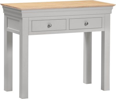 BORDEAUX CONSOLE TABLE - PEBBLE GREY/OAK