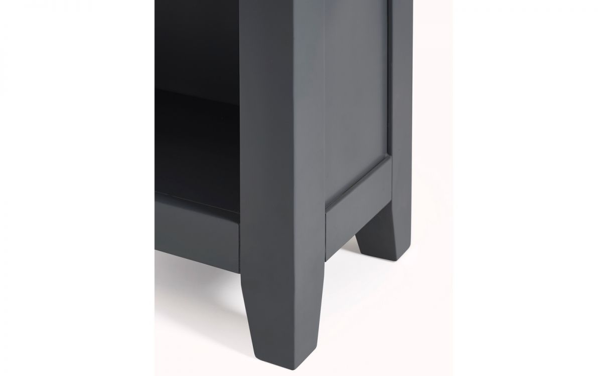 Bordeaux Tall Bookcase Dark Grey