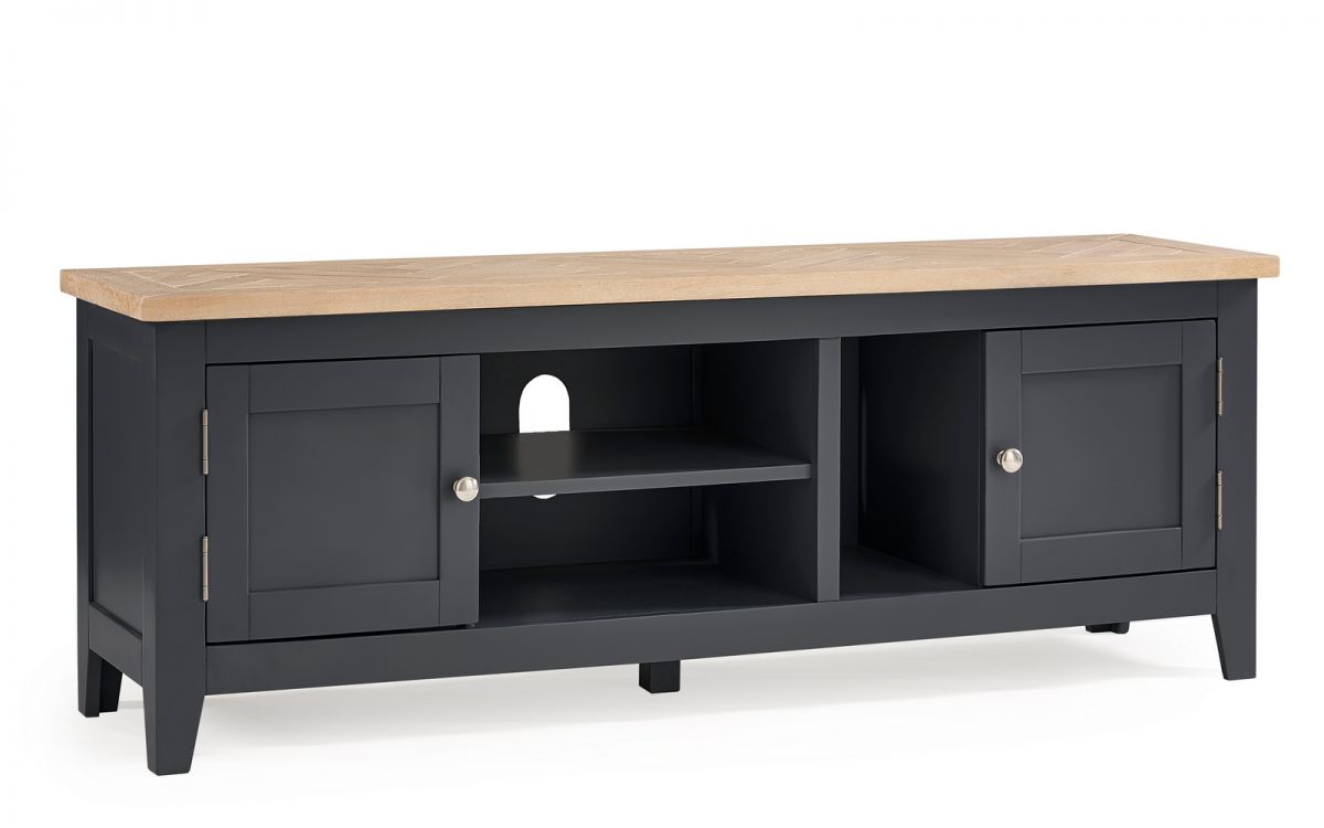 Bordeaux Tv Unit Dark Grey