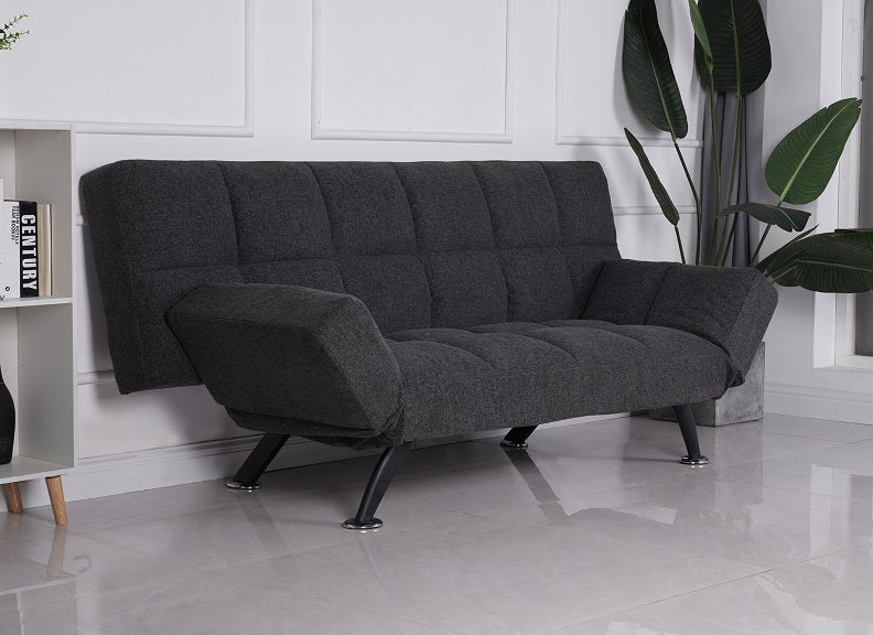 Boston Charcoal Sofa Bed 