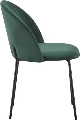 BOSTON DINING CHAIR (X4 PER BOX) - EMERALD GREEN