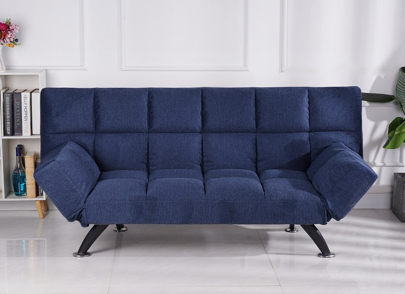 Boston Denim Sofa Bed - closed - 2