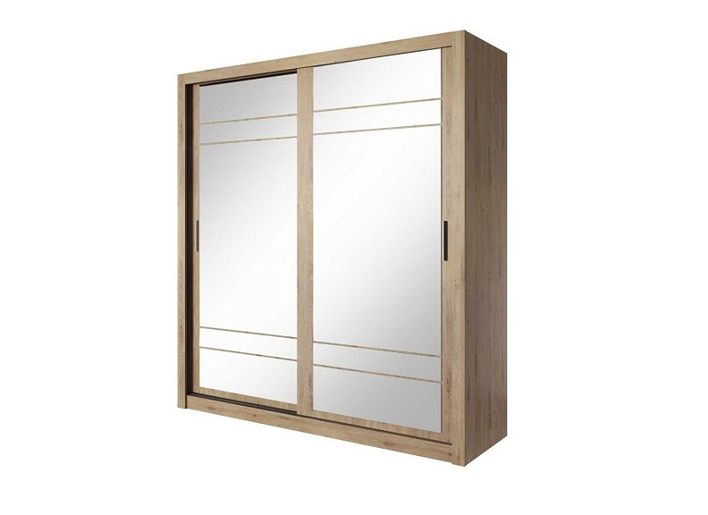 Boston 2 m Oak Sliderobe