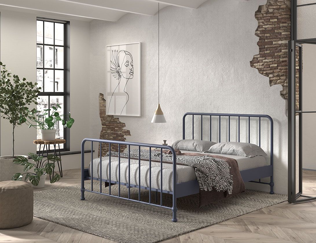 Bronxx Single Sized Child's Bed W/Optional Bedside