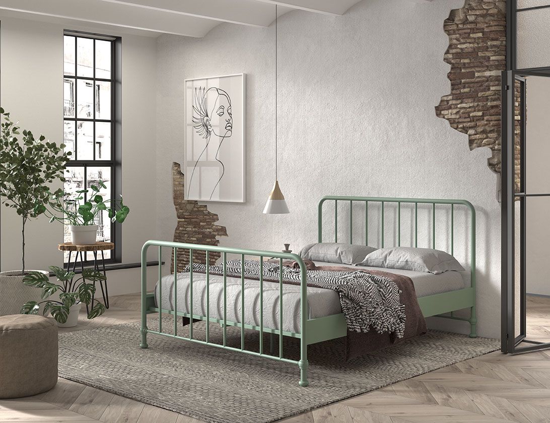 Bronxx Single Sized Child's Bed W/Optional Bedside