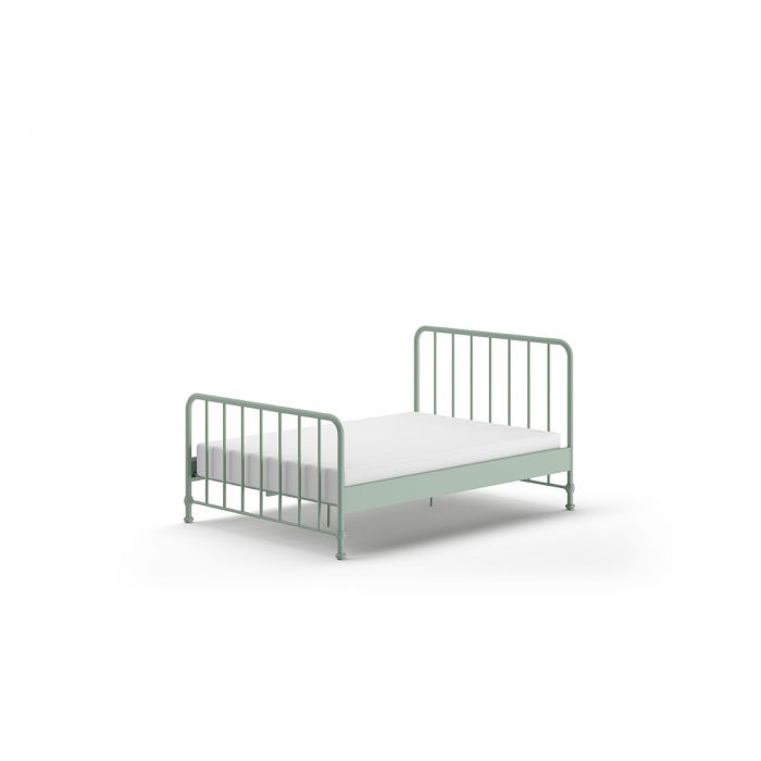 BRONXX BED 140 X 200 CM OLIVE GREEN