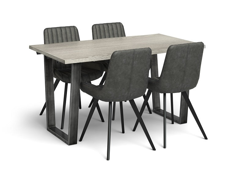 Brooklyn 1.4 m Dining Table W/Optional Ext. Leaf(GLH)