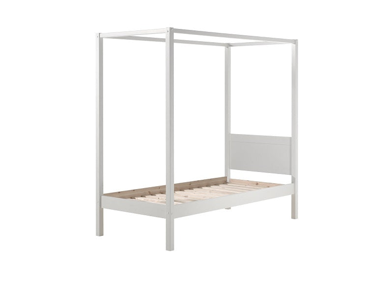 Pino White Canopy Bed 