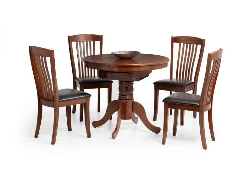 Canterbury Oval Dining Set - closed