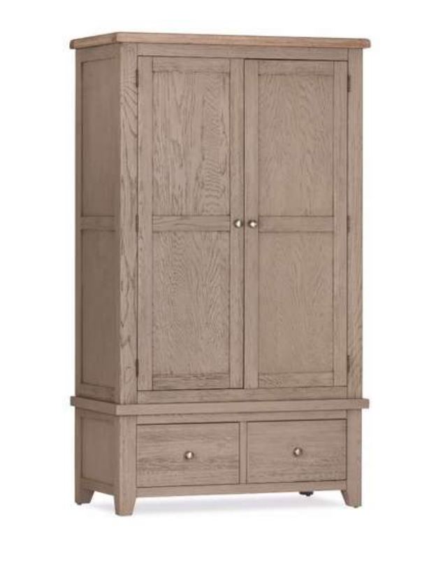 Salou Double Wardrobe With Drawers