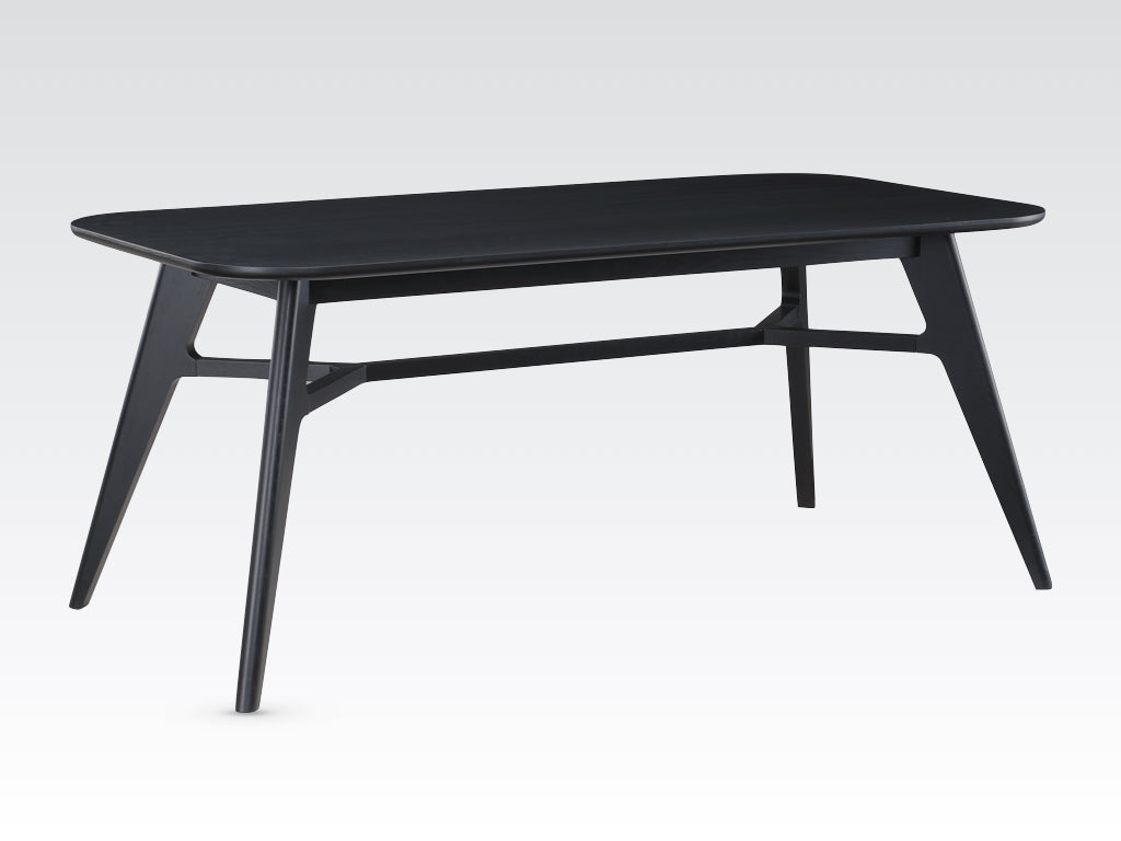Carrington Black 180cm Dining Table