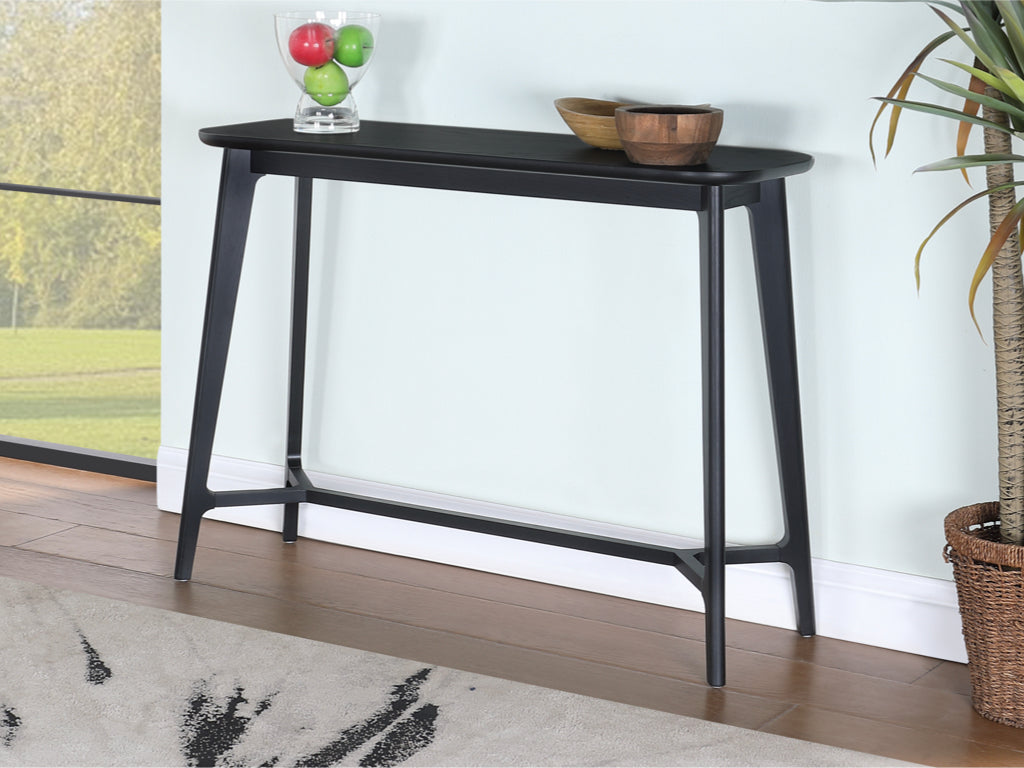 Carrington Black Console Table