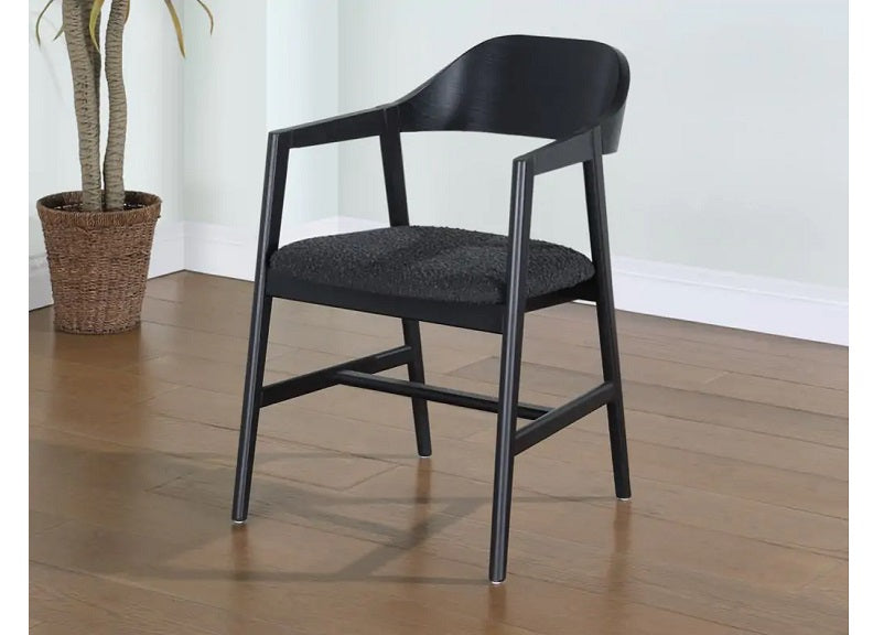 Carrington Black Extending Dining Set - 140cm