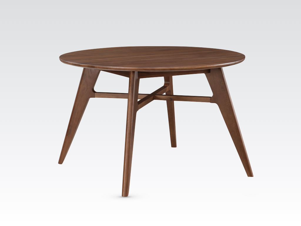 Carrington Walnut 120cm Round Dining Set
