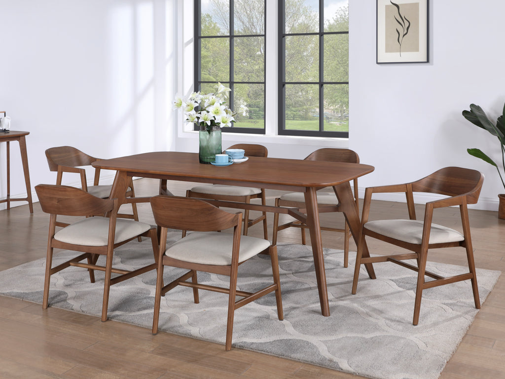 Carrington Walnut 180cm Dining Table