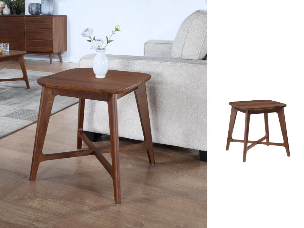 Carrington Walnut Lamp Table