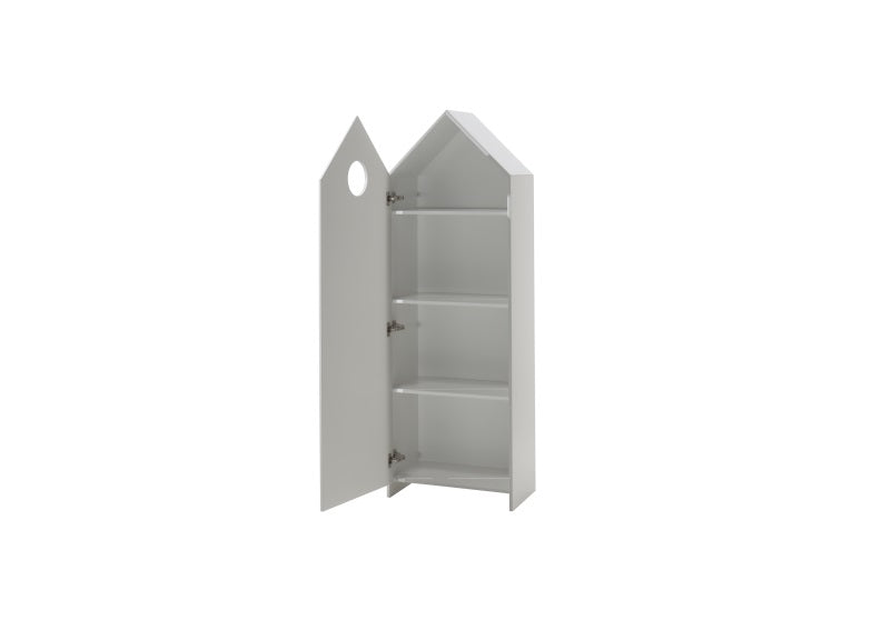 Casami Single Door Wardrobe - open
