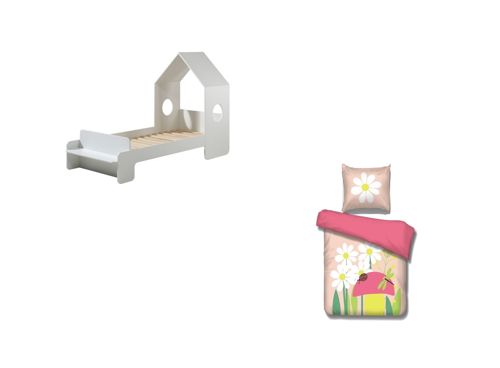 Casami Single House Bed W/Optional Duvet Set