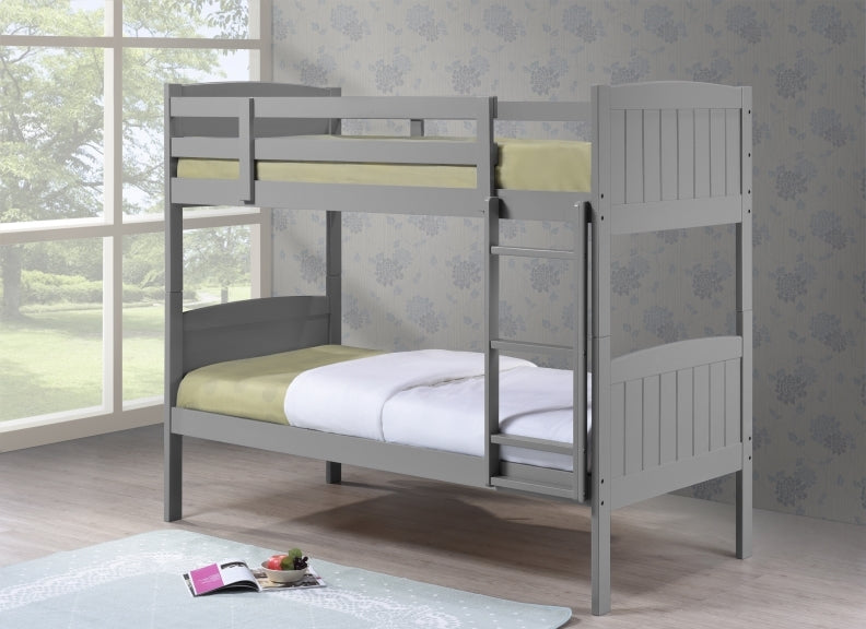 Cassie 3 ft Grey Bunk Bed