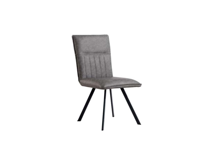 Two Faux Leather Dining Chairs(CH24x2)(Pre-Order)