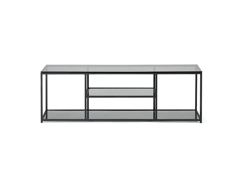 Chicago Glass Entertainment Stand - 2