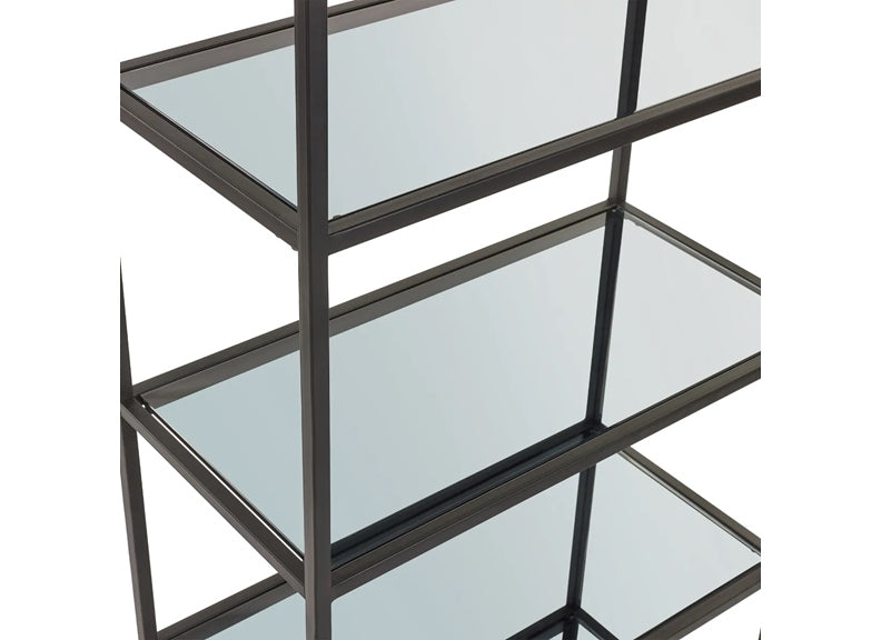 Chicago Glass Bookcase - detail
