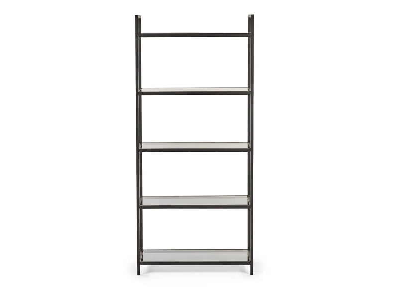 Chicago Glass Bookcase - front