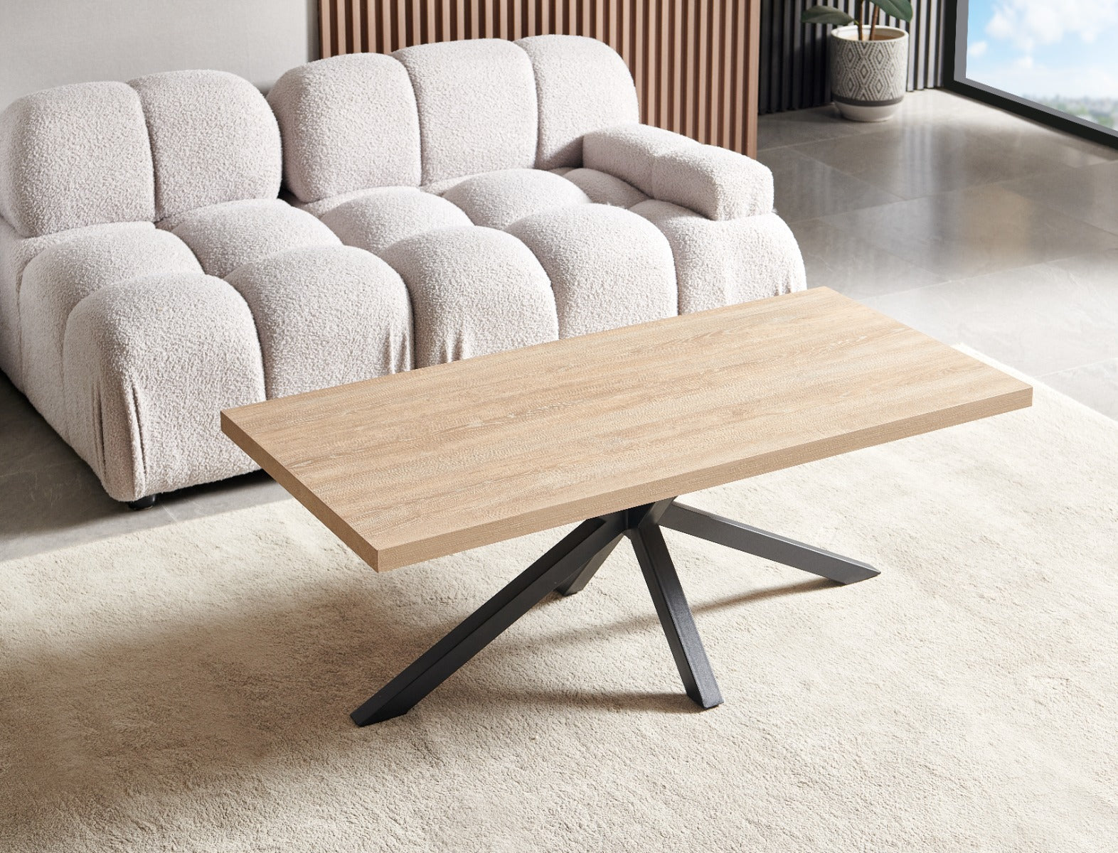 Chrissie Coffee Table - Stylish and Durable Oak Coffee Table