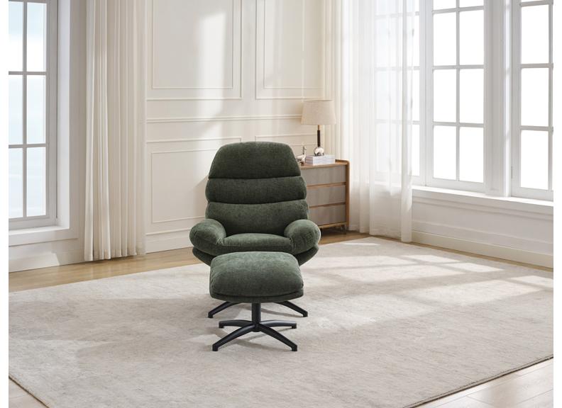 Clark Leisure Chairs With Footstool