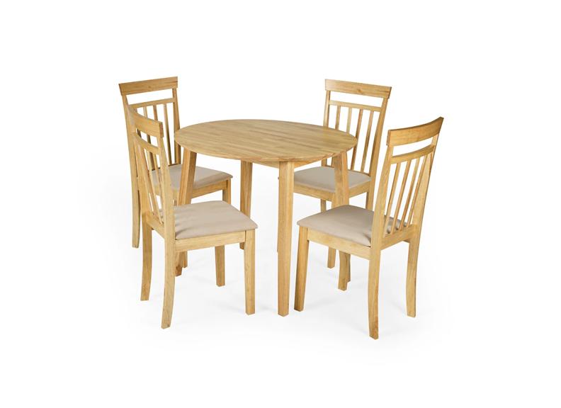 Coast Oak Round Drop Leaf Dining Sets