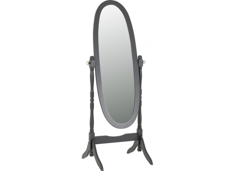 Contessa Grey Cheval Mirror