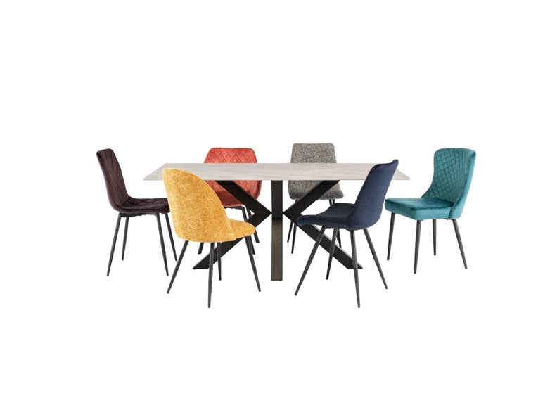Cora Kass Gold Dining Set