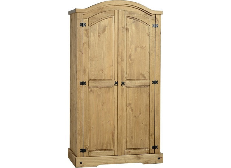 Corona Pine Two Door Wardrobe - 1