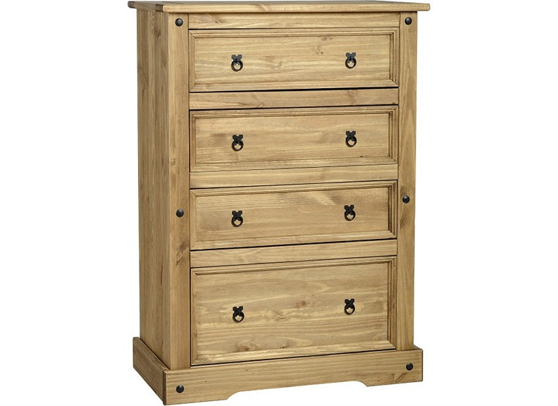 Corona Pine 4 Drw Chest - 1