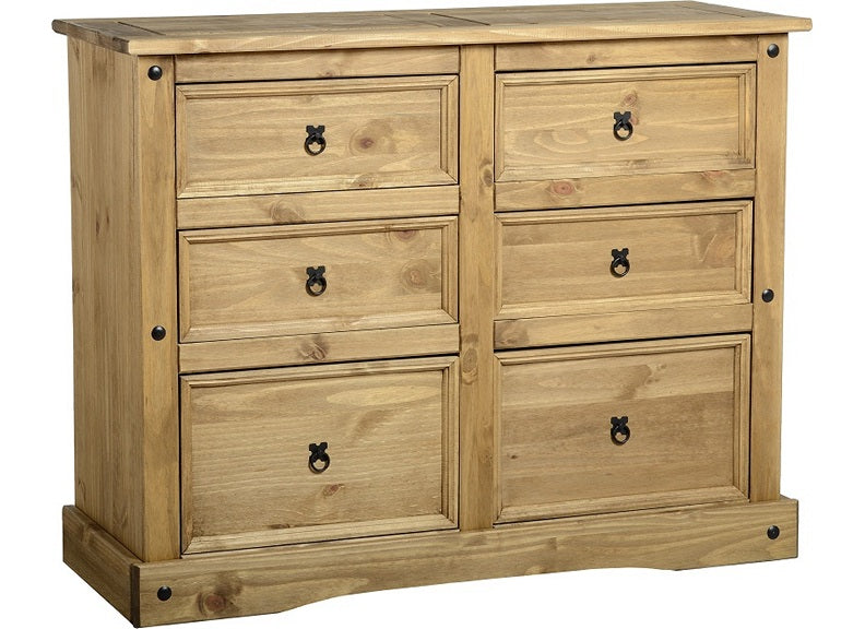 Corona Pine 6 Drw Chest
