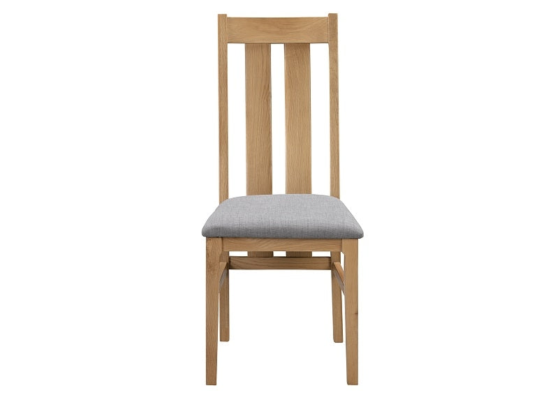 Cotswold Oak Dining Chair Front