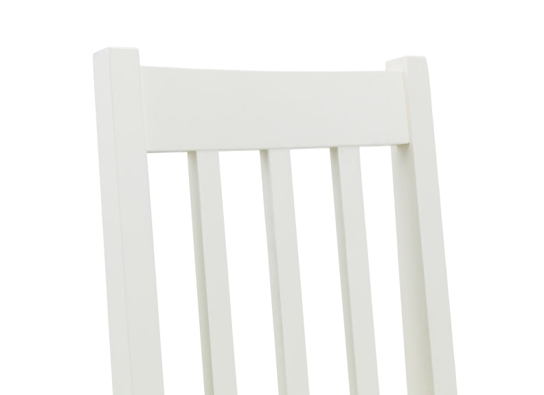 Coxmoor Compact Ivory Square Dining Set - Stylish and Space-Saving