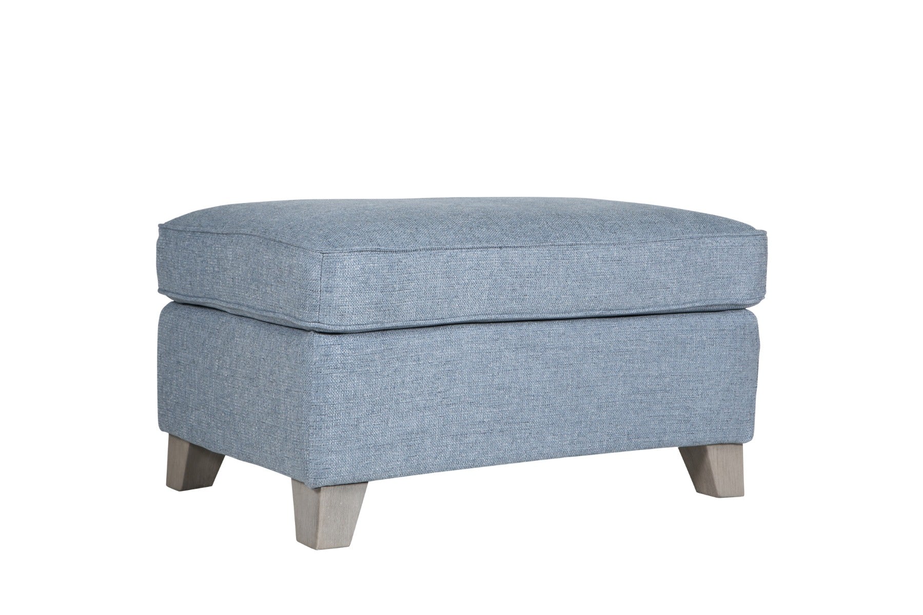 Cantrell Ottoman   Blue
