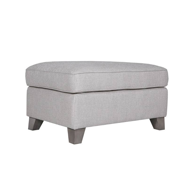 Cantrell Ottoman  Light Grey