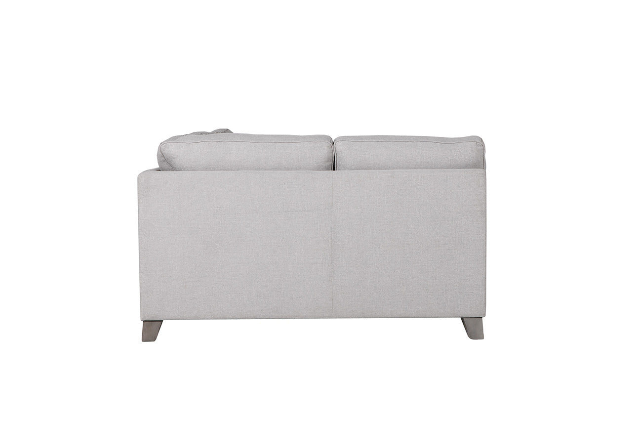 Cantrell Corner Group Sofa - Light Grey, LHF with 2 Scatter Cushions