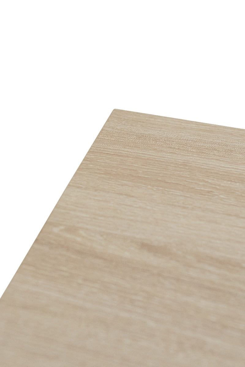 Dalton Light Oak Extending Dining Tables – Contemporary Design with One-Handed Extension Mechanism