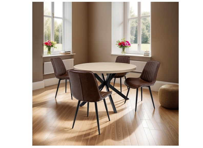 Pomona Round Table W/Pomona Chairs