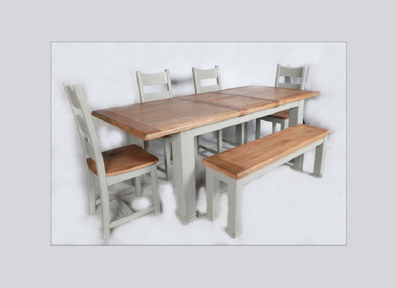 Danube 1.8 m Dining Set With Bench